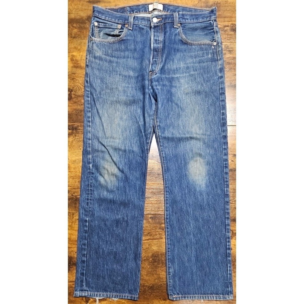 Levi's Original Fit 501 Men's Size 36x32 Button Fly Straight Leg‎